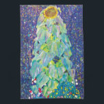 Gustav Klimt - Die Sonnenblume Kunstmalerei Handtuch<br><div class="desc">Dieses Öl auf der Leinwand von 1906 zeigt eine wunderschöne Sonnenblume in voller Blüte umgeben von Blume in einem Garten. Im Gegensatz zu ähnlichen Läden, Art Lover's Cafe bietet klassische, hochauflösende Kunstwerke, die sorgfältig restauriert, farblich ausgewogen und retuschiert wurden, um Flecken und "Artefakte" zu entfernen, die in den meisten online...</div>