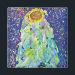 Gustav Klimt - Die Sonnenblume Kunstmalerei Magnet<br><div class="desc">Dieses Öl auf der Leinwand von 1906 zeigt eine wunderschöne Sonnenblume in voller Blüte umgeben von Blume in einem Garten. Im Gegensatz zu ähnlichen Läden, Art Lover's Cafe bietet klassische, hochauflösende Kunstwerke, die sorgfältig restauriert, farblich ausgewogen und retuschiert wurden, um Flecken und "Artefakte" zu entfernen, die in den meisten online...</div>