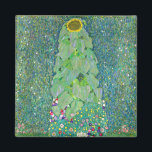 Gustav Klimt - Die Sonnenblume Magnet<br><div class="desc">Sonnenblume - Gustav Klimt,  Öl auf Leinwand,  1907</div>