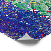 Gustav Klimt - Die Sonnenblume Poster (Ecke)