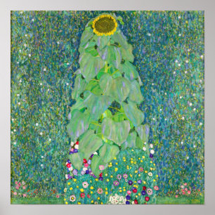 Gustav Klimt - Die Sonnenblume Poster