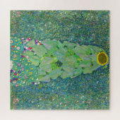 Gustav Klimt - Die Sonnenblume Puzzle (Horizontal)