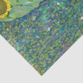 Gustav Klimt - Die Sonnenblume Seidenpapier (Detail)