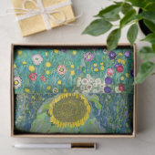 Gustav Klimt - Die Sonnenblume Seidenpapier (Geschenk)