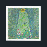 Gustav Klimt - Die Sonnenblume Serviette<br><div class="desc">Sonnenblume - Gustav Klimt,  Öl auf Leinwand,  1907</div>