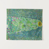 Gustav Klimt - Die Sonnenblume Wandteppich (Vorderseite (Horizontal))