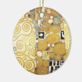 Gustav Klimt - die Umarmung - klassische Grafik Keramik Ornament (Links)