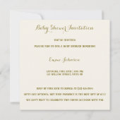 Gustav Klimt - Einladung von Mutter und Kind (Rückseite)