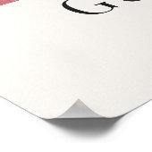 Gustav Klimt – Elisabeth Lederer Portrait Poster (Ecke)