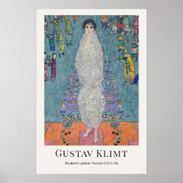 Gustav Klimt – Elisabeth Lederer Portrait Poster