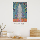 Gustav Klimt – Elisabeth Lederer Porträt Poster (Küche)