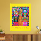 Gustav Klimt & Elizabeth ~ 32X24 1,5 dicke Leinwan Leinwanddruck (Insitu (Wohnzimmer))