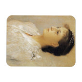 Gustav Klimt Emilie Floge Magnet (Horizontal)
