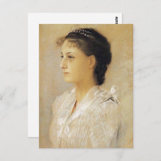 Gustav Klimt Emilie Floge Postcard Postkarte (Vorne/Hinten)