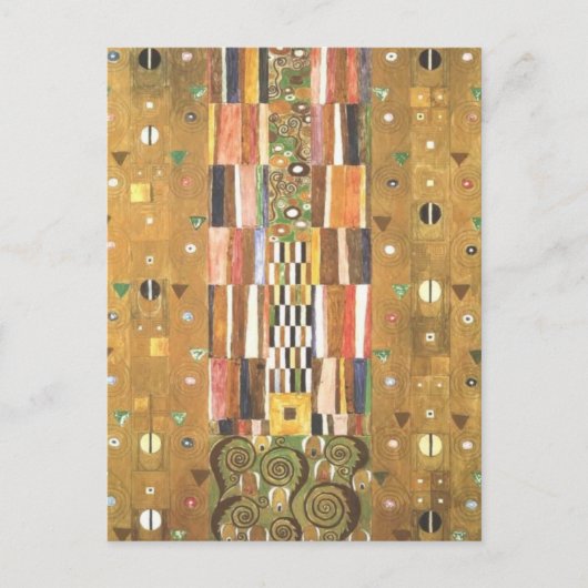 Gustav Klimt ~ Entwurf für den Wandfries Postkarte (Vorderseite)