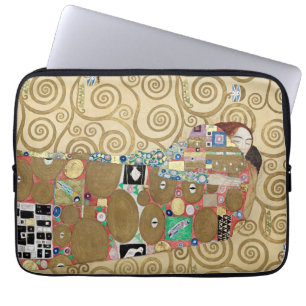 Gustav Klimt Erfüllung Laptopschutzhülle