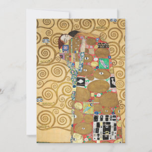 Gustav Klimt - Erfüllung, Stoclet-Fries Einladung