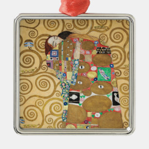 Gustav Klimt - Erfüllung, Stoclet-Fries Ornament Aus Metall