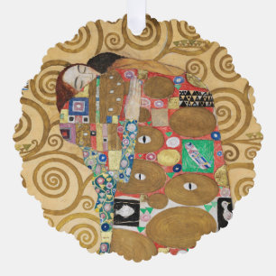 Gustav Klimt - Erfüllung, Stoclet-Fries Ornament Karte
