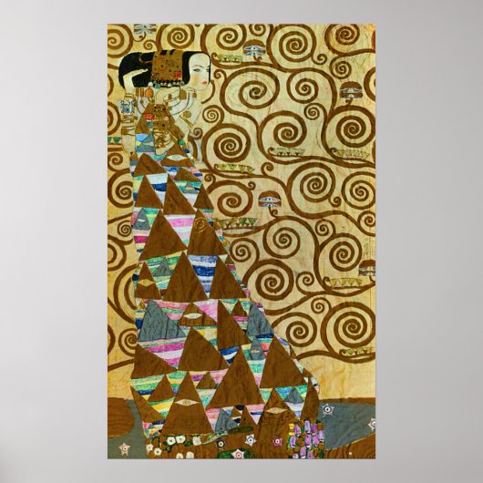 Gustav Klimt Erlebnisplakat Poster (Vorne)