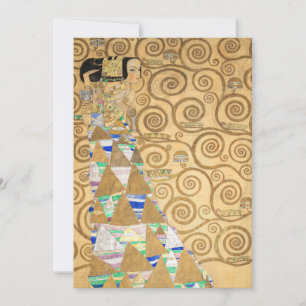 Gustav Klimt - Erwartung, Stoclet-Fries Einladung