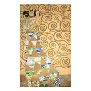 Gustav Klimt - Erwartung, Stoclet-Fries Fotodruck