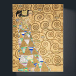 Gustav Klimt - Erwartung, Stoclet Frieze Briefbeschwerer<br><div class="desc">The Tree of Life,  Stoclet Frieze,  Expectation - Gustav Klimt,  Pappe,  1909</div>