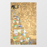 Gustav Klimt - Erwartung, Stoclet Frieze Fensteraufkleber<br><div class="desc">The Tree of Life,  Stoclet Frieze,  Expectation - Gustav Klimt,  Pappe,  1909</div>
