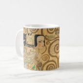 Gustav Klimt - Erwartung, Stoclet Frieze Kaffeetasse (Vorderseite Links)