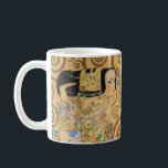 Gustav Klimt - Erwartung, Stoclet Frieze Kaffeetasse<br><div class="desc">The Tree of Life,  Stoclet Frieze,  Expectation - Gustav Klimt,  Pappe,  1909</div>