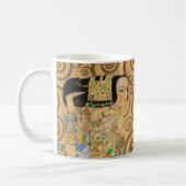 Gustav Klimt - Erwartung, Stoclet Frieze Kaffeetasse (Links)