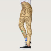 Gustav Klimt - Erwartung, Stoclet Frieze Leggings (Links)