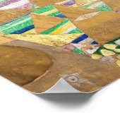 Gustav Klimt - Erwartung, Stoclet Frieze Poster (Ecke)