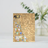 Gustav Klimt - Erwartung, Stoclet Frieze Postkarte (Stehend Vorderseite)