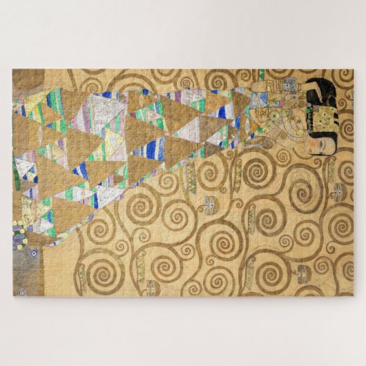 Gustav Klimt - Erwartung, Stoclet Frieze Puzzle (Horizontal)