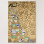 Gustav Klimt - Erwartung, Stoclet Frieze Puzzle<br><div class="desc">The Tree of Life, Stoclet Frieze, Expectation - Gustav Klimt, Pappe, 1909</div>