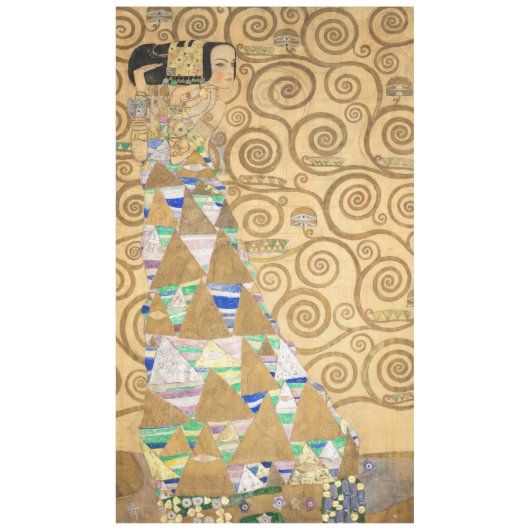 Gustav Klimt - Erwartung, Stoclet Frieze Tischdecke (Vorderseite)