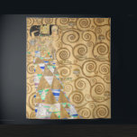 Gustav Klimt - Erwartung, Stoclet Frieze Wandteppich<br><div class="desc">The Tree of Life,  Stoclet Frieze,  Expectation - Gustav Klimt,  Pappe,  1909</div>