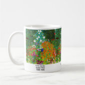 Gustav Klimt , “ Farm Garden ” Kaffeetasse (Links)