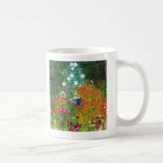 Gustav Klimt , “ Farm Garden ” Kaffeetasse (Rechts)