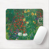 Gustav Klimt - Farm Garden with Sunflowers Mousepad (Mit Mouse)
