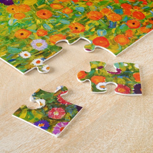Gustav Klimt , “ Farmhouse garden ” Puzzle (Seite)