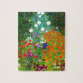 Gustav Klimt , “ Farmhouse garden ” Puzzle (Vertikal)