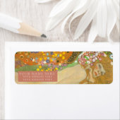 GUSTAV KLIMT FEINES KUNSTWERKZEUG-ADRESSETIKETT (Insitu)