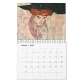 GUSTAV KLIMT FINE ART CALENDAR KALENDER (Feb 2027)