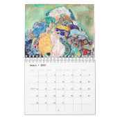 GUSTAV KLIMT FINE ART CALENDAR KALENDER (Mär 2027)