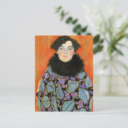 Gustav Klimt Fine Art Postcard Postkarte (Stehend Vorderseite)