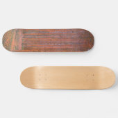 Gustav Klimt Fir Forest Tannenwald Rote Bäume Skateboard (Horizontal)