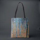 Gustav Klimt Fir Forest Tannenwald Rote Bäume Tasche<br><div class="desc">Vintager Gustav Klimt Fir Forest - Jugendstil Rote Bäume Diese wunderschöne Vintage Gemälde von Meister Gustav Klimt. Das Gemälde namens Tannenwald I zeigt uns eine wunderschöne Landschaft mit Roten Tannen, durch einen dichten Wald. Gustav Klimt fasste in diesem Landschaftsbild das Gefühl der Lebenskraft auf. Der Tannenwald wurde 1901, während der...</div>