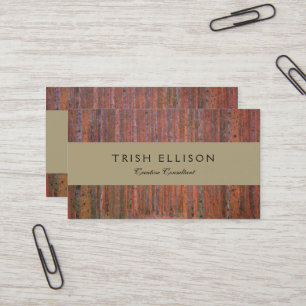 Gustav Klimt Fir Forest Tannenwald Rote Bäume Visitenkarte